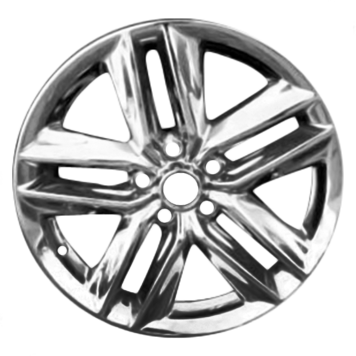 OW-UJ9258 OEM & Replacement Wheel 18" Dark Pvd A.m. Chrome