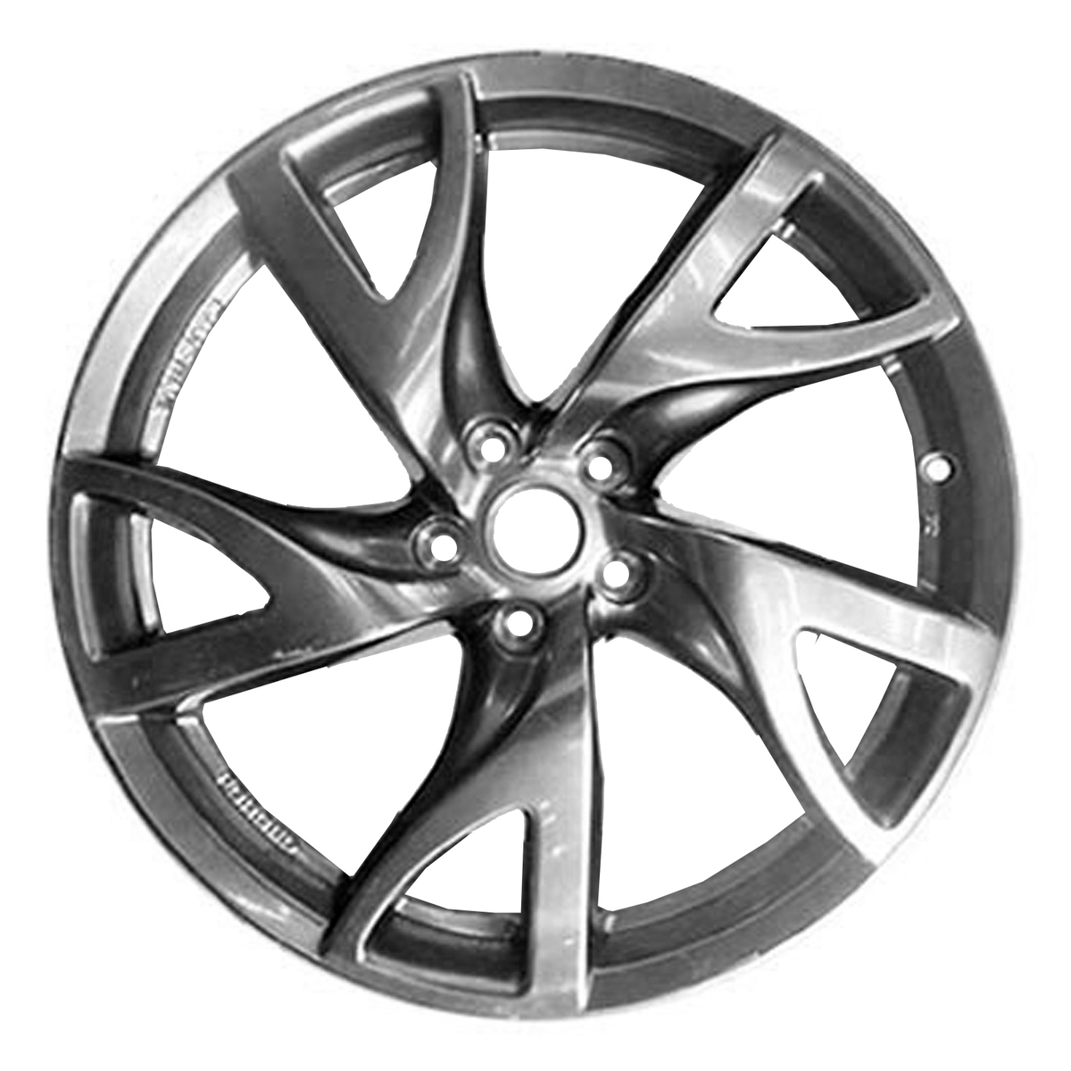 OW-3ZZ5NE OEM & Replacement Wheel 19" 5x4.5 All Painted Medium Smoked Hypersilver