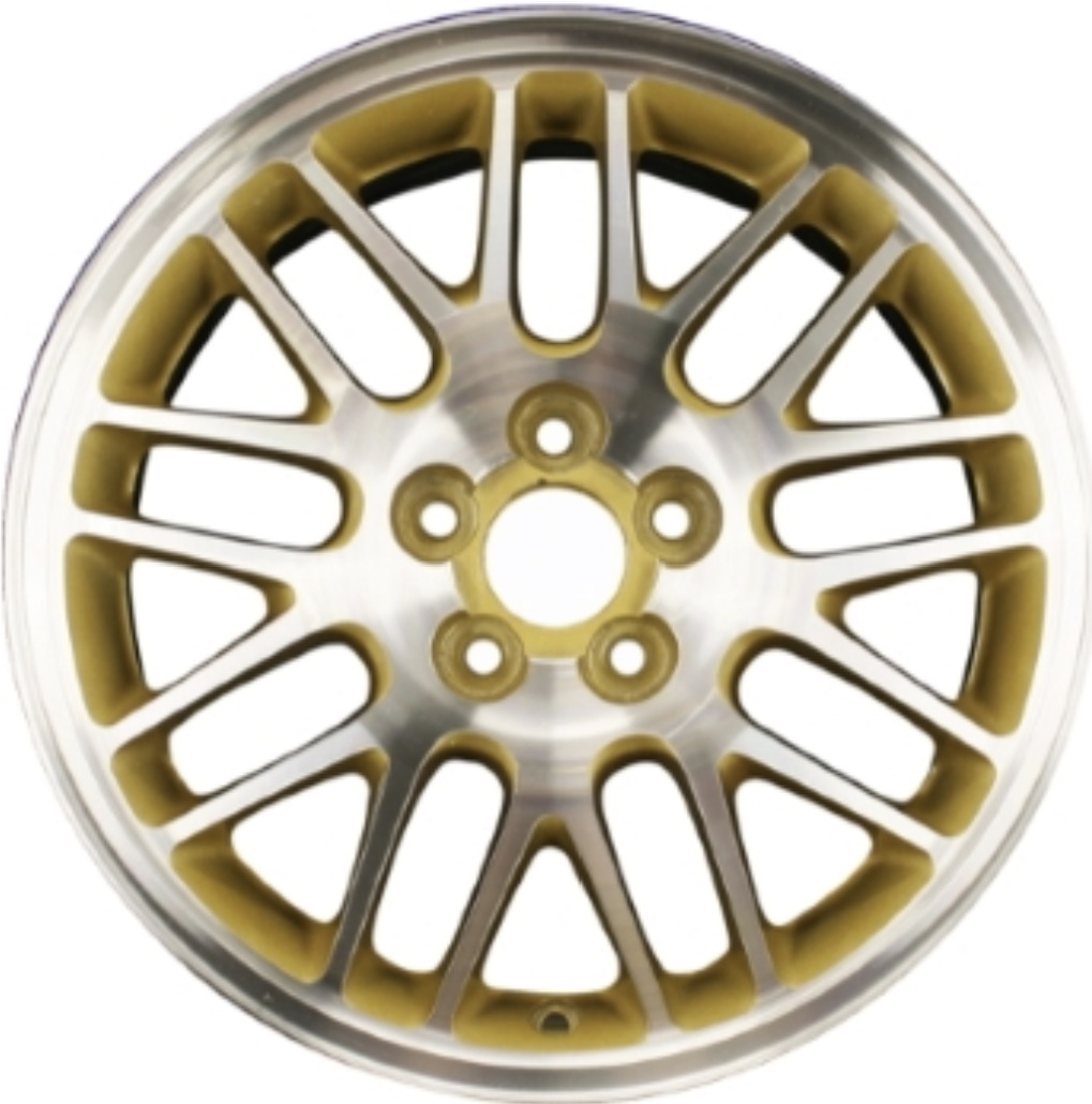 Refurbished 1997-2004 Subaru Legacy 16" Machined And Gold Aluminum Alloy Factory OEM Wheel (OW-ADK2VE-A55)