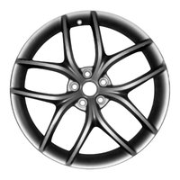 ALY96941U35 OEM Alloy Wheel 20" 5x4.5