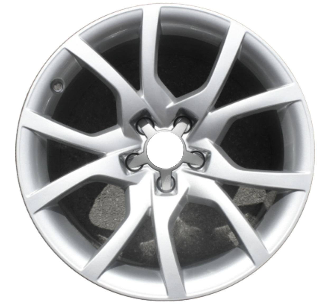 Refurbished 2011-2013 Audi A5 18" Bright Sparkle Silver Aluminum Alloy Factory OEM Wheel (OW-AEVGCV-U20)