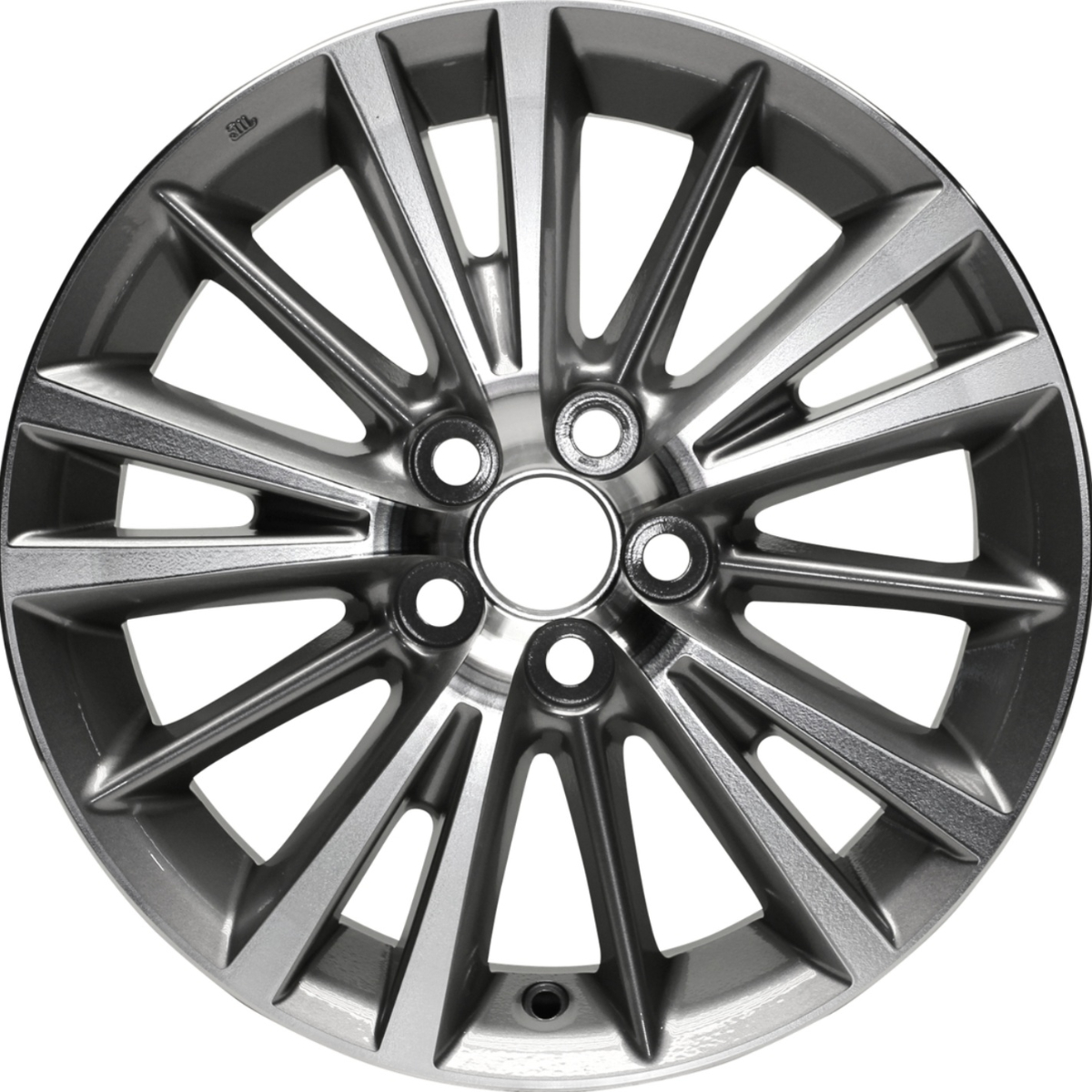 Refurbished 2014-2019 Toyota Corolla 16" Charcoal Grey Aluminum Alloy Factory OEM Wheel (OW-A9Q754-U30)