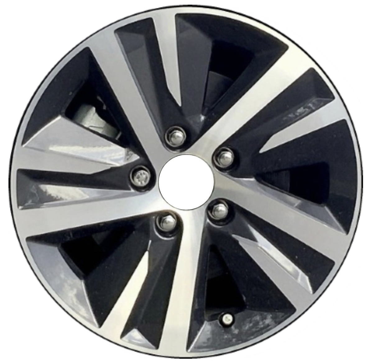Refurbished 2020-2024 Honda Civic 16" Machined And Dark Charcoal Aluminum Alloy Factory OEM Wheel (OW-AH7NTY-U30)