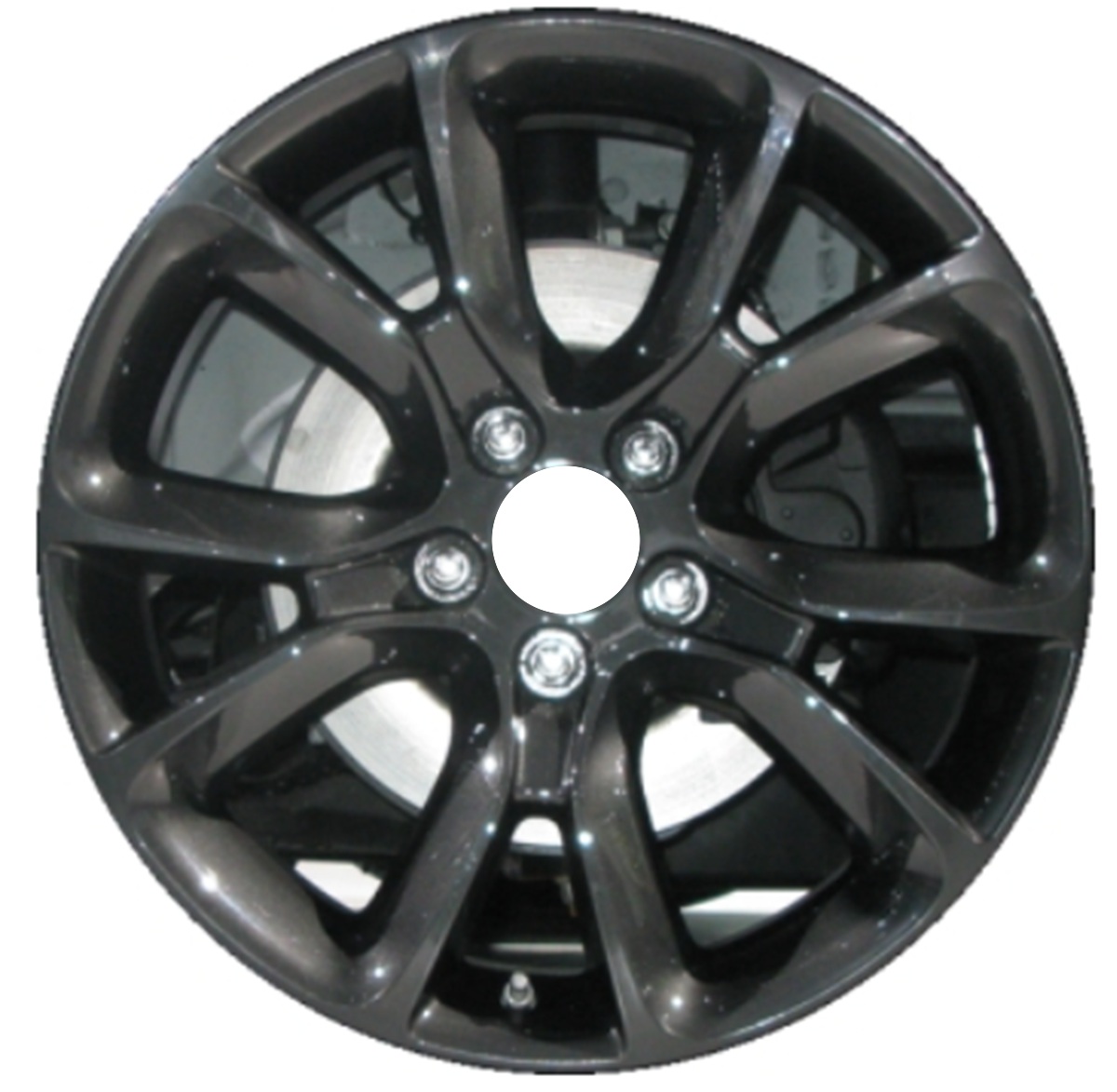 Refurbished 2012-2014 Chrysler 200 18" Black Aluminum Alloy Factory OEM Wheel (OW-AVD52F-U45)