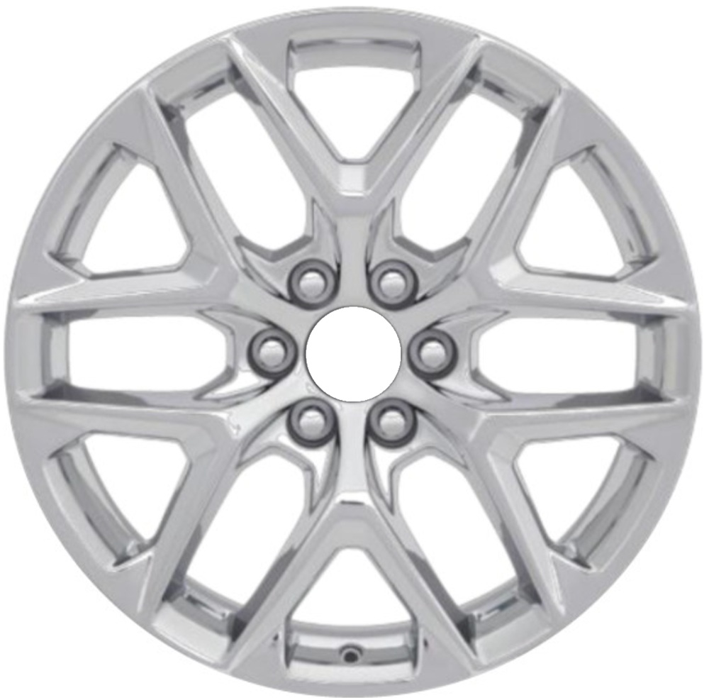 OW-VZTDM4 OEM Replacement Wheel 22" 6x5.5 Chrome Plated