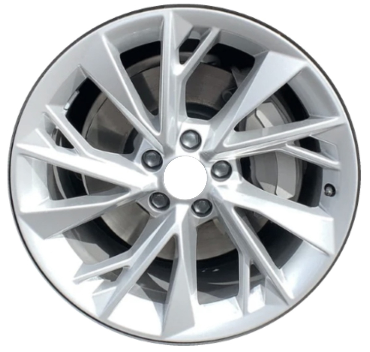 Refurbished 2020-2024 Audi A5 18" Light Silver Metallic Aluminum Alloy Factory OEM Wheel (OW-AKB6WZ-U20)