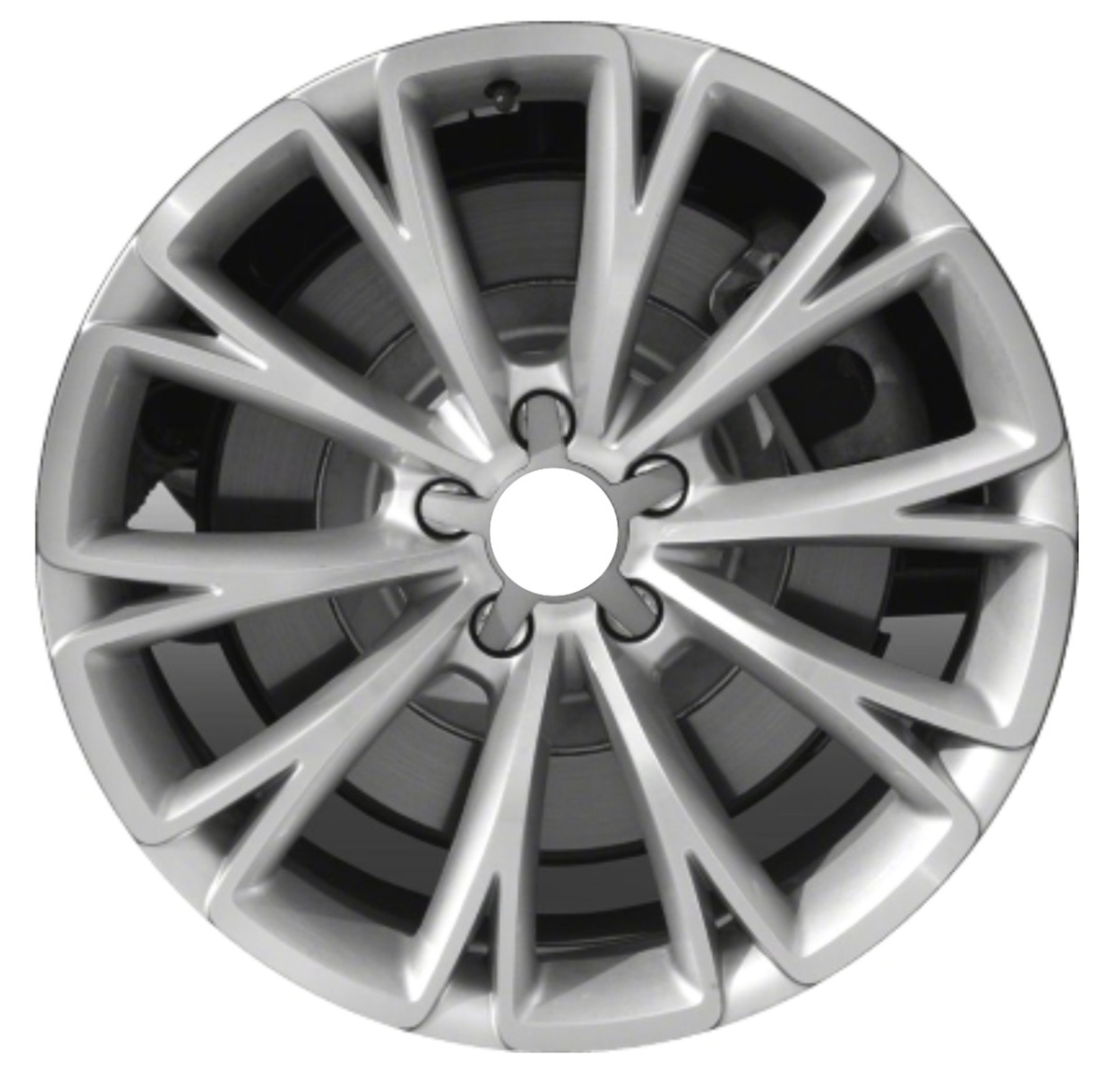 Refurbished 2011-2015 Audi A8 19" Machined And Silver Aluminum Alloy Factory OEM Wheel (OW-AF9WC5-U10)