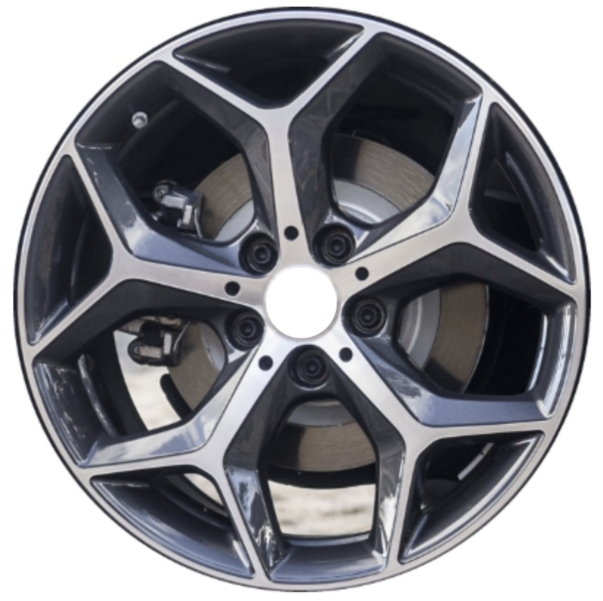 Refurbished 2016-2020 BMW X1 18" Machined And Dark Charcoal Aluminum Alloy Factory OEM Wheel (OW-AW6244-U30)