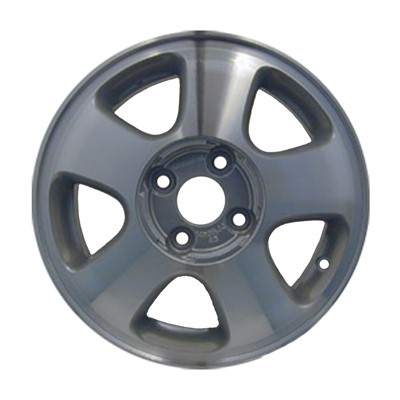 OW-A4NWED-U10 Reconditioned OEM Wheel 14" 4x100.0 Machined And Silver