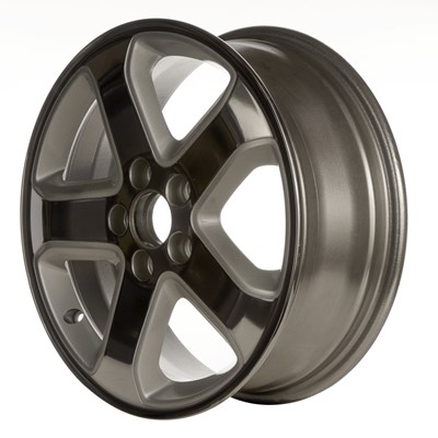 OW-A4HVDF-U90 OEM Factory Wheel 17" 5x4.5 Polished W/light Silver Vent