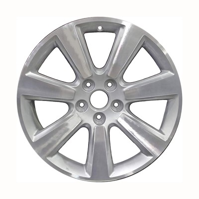 OW-ARXHTZ-U10 Reconditioned OEM Wheel 19" 5x120.0 Machined And Silver Metallic