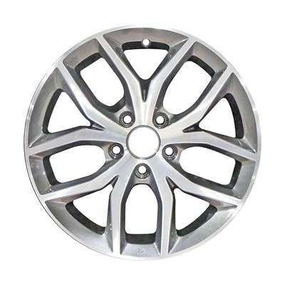 OW-ASVGPR-U10 Reconditioned OEM Wheel 17" 5x4.5 Machined Medium Silver Sparkle