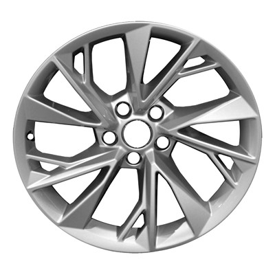 OW-AKB6WZ-U20 Reconditioned OEM Wheel 18" 5x112.0 All Painted Light Silver Metallic