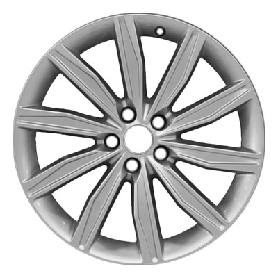 Refurbished 2019-2020 Audi A6 19" Bright Silver Metallic Aluminum Alloy Factory OEM Wheel (OW-AXKYYG-U20)