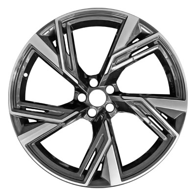 OW-AR7U3B-U45 OEM Factory Wheel 22" 5x112.0 Machined Black Pearl Metallic