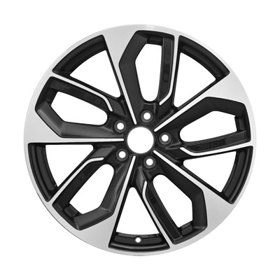 OW-A6XX6P-U45 Reconditioned OEM Wheel 19" 5x112.0 Machined Metallic Black