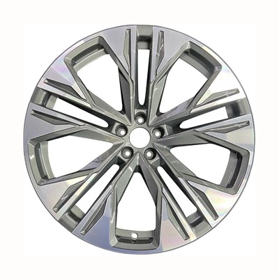 OW-AVFGMN-U30 OEM Factory Wheel 22" 5x112.0 Machined Dark Charcoal Metallic