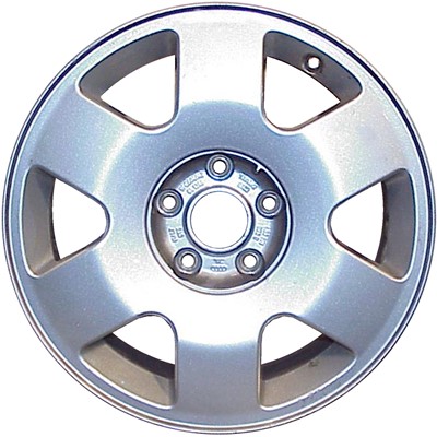 Refurbished 2000-2004 Audi A6 16" Bright Sparkle Silver Aluminum Alloy Factory OEM Wheel (OW-ADCS7K-U10)