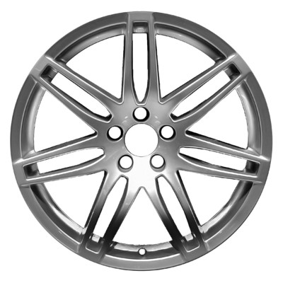 OW-AQ8RTF-U78 OEM Factory Wheel 19" 5x112.0 All Painted Bright Hyper Silver