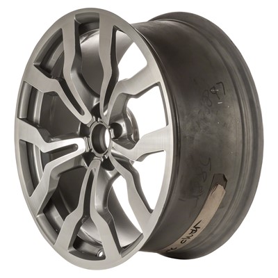 Refurbished 2010-2015 Audi R8 19" Machined And Dark Sparkle Gray Aluminum Alloy Factory OEM Wheel (OW-A6KS4P-U35)