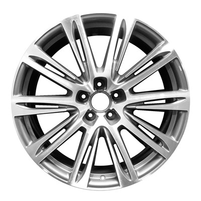Refurbished 2016-2018 Audi A7 20" Polished And Charcoal Aluminum Alloy Factory OEM Wheel (OW-A3JYKC-U90)