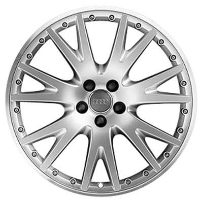 OW-AA666G-U10 Reconditioned OEM Wheel 20" Bright Silver Metallic Flange Cut