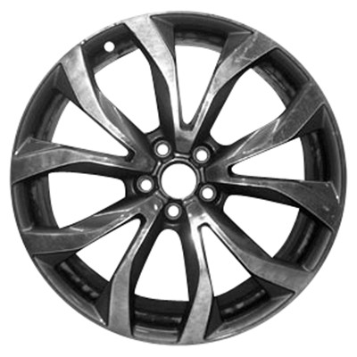 OW-ANQNM3-U30 Reconditioned OEM Wheel 20" 5x112.0 Machined And Bluish Charcoal