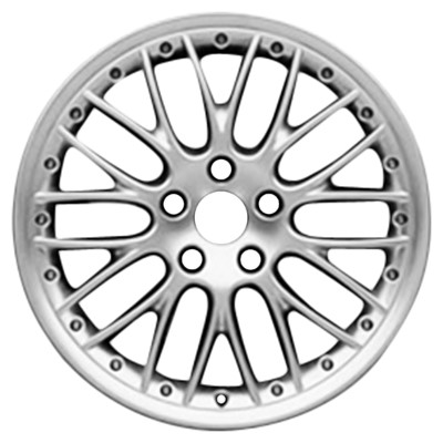 OW-AXUWR9-U10 OEM Factory Wheel 20" Bright Silver Flange Cut