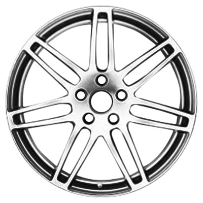 OW-AP547X-U91 OEM Factory Wheel 20" 5x112.0 Polished And Medium Charcoal