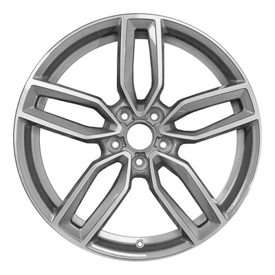 OW-A4MNTV-U30 OEM Factory Wheel 19" 5x112.0 Machined And Dark Charcoal