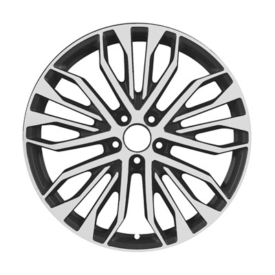 OW-A5WZ4D-U90 OEM Factory Wheel 20" Polished And Medium Charcoal Metallic