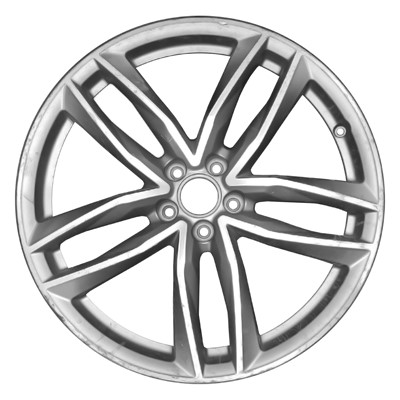 OW-A4RVW5-U35 OEM Factory Wheel 20" 5x112.0 Machined And Medium Charcoal Egg Clear