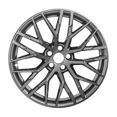 Refurbished 2017-2020 Audi R8 20" All Painted Medium Black W/Black Primer Aluminum Alloy Factory OEM Wheel (OW-AY52T9-U45)