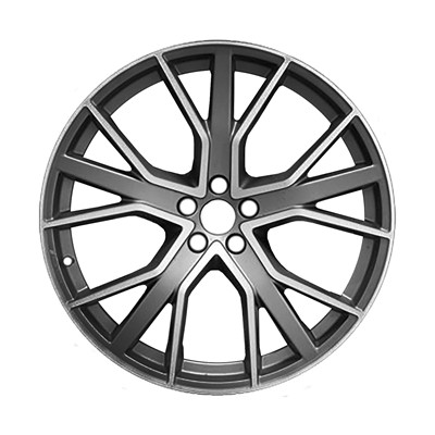 OW-AFZJ9Z-U35 OEM Factory Wheel 22" Machined With Medium Charcoal Matte Accents