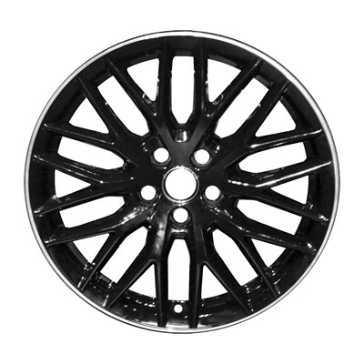 OW-AFQDR2-U45 OEM Factory Wheel 18" 5x112.0 All Painted Black With Machined Flange