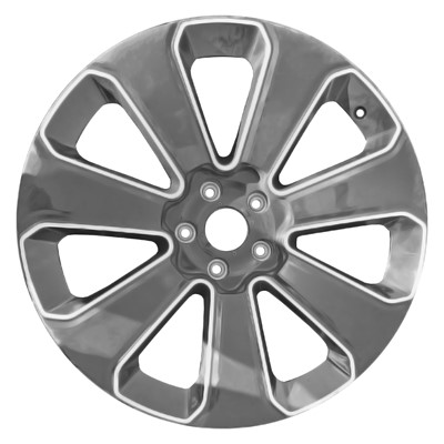 Refurbished 2020 Bentley Bentayga 22" Polished And Black Aluminum Alloy Factory OEM Wheel (OW-ACGCZK-U90)
