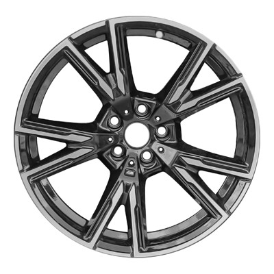 OW-AS2RB5-U45 Reconditioned OEM Wheel 19" 5x112.0 Machined Gloss Black
