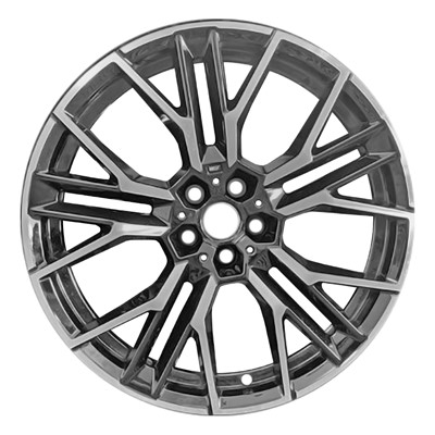 OW-AXJEEK-U45 OEM Factory Wheel 20" 5x112.0 Machined Gloss Black With Emblem