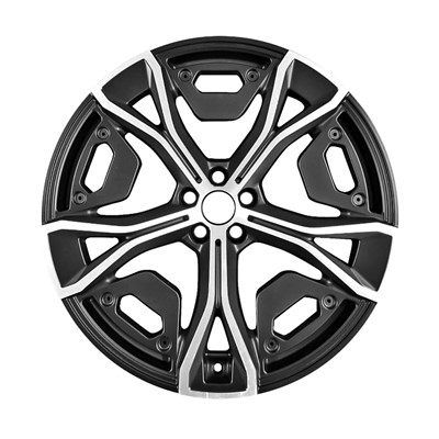 OW-AYVACH-U45 Reconditioned OEM Wheel 22" 5x112.0 Black And Machined Lip