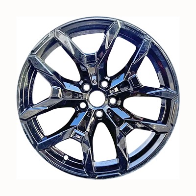 Reconditioned 19" All Painted Gloss Black W/ Emblem Aluminum Alloy Factory Wheel (OW-AERTTU-U46)