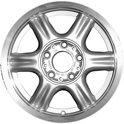 OW-A2CKJX-U10 OEM Factory Wheel 15" 4x100.0 Bright Sparkle Silver