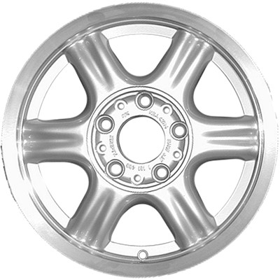 OW-ACA2YD-U10 OEM Factory Wheel 15" 5x120.0 Bright Sparkle Silver