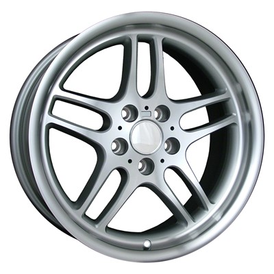 OW-AKADMT-U15 OEM Factory Wheel 18" 5x120.0 Medium Silver And Polished Hand Masked