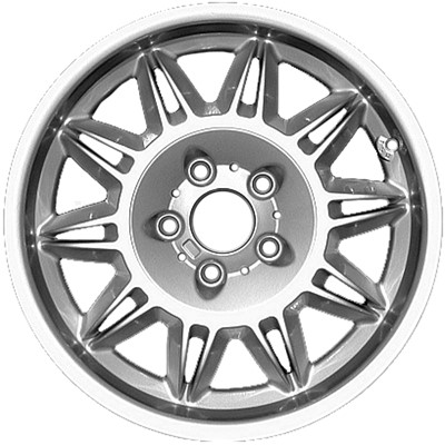 OW-AW2JUE-U10 Reconditioned OEM Wheel 17" 5x120.0 All Painted Silver