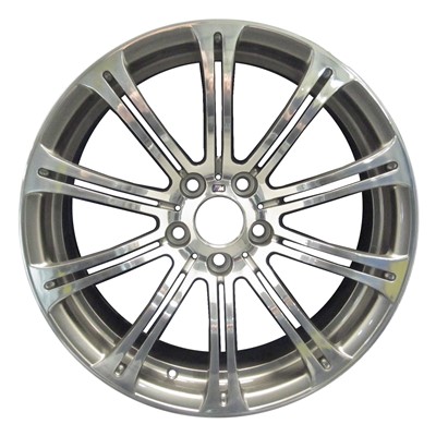 OW-AEMKK9-U80 Reconditioned OEM Wheel 19" 5x120.0 Polished W/charcoal Vent Hand Masked