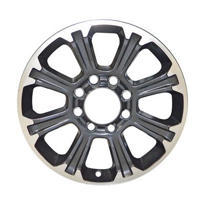 Refurbished 20" Machined Flange Black Satin Aluminum Alloy OEM Wheel (OW-AENDA5-U45)