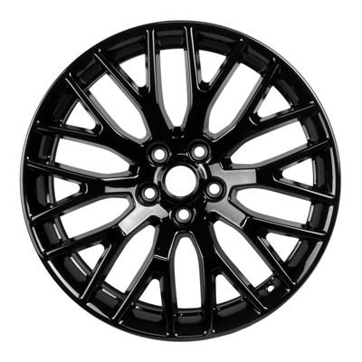 Refurbished 19" Black Aluminum Alloy Factory Wheel (OW-AH68WN-BU45)