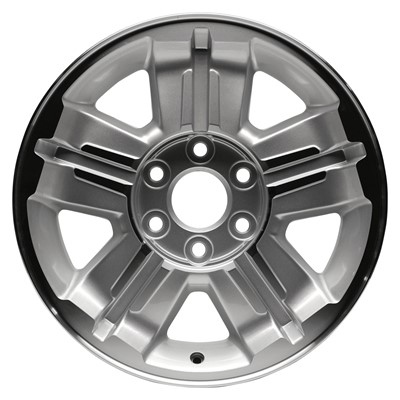 OW-AHNK3J-U15 OEM Factory Wheel 18" 6x5.5 Machined And Light Silver Metallic