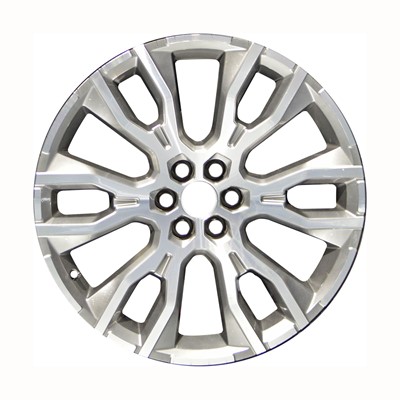 Refurbished 22" Machined Medium Hyper Silver Aluminum Alloy Factory OEM Wheel (OW-AGF7MB-U78)