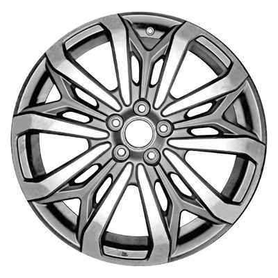 Refurbished 20" Machined And Medium Charcoal Aluminum Alloy OEM Wheel (OW-ATA7JB-AU35)